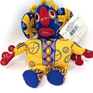 Disney The Lion King BROADWAY Musical Bean Bag Plush TRICKSTER #4 Taymor 9"